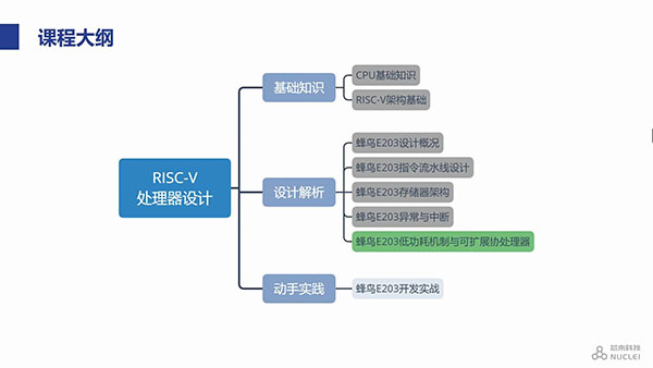 蜂鸟E203低功耗机制与可扩展协处理器